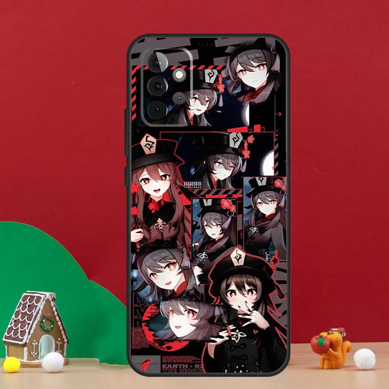 Hu Tao Genshin Impact Case For Samsung Galaxy A17 A06 A16 A56 A36 A54 A34 A14 A52 A32 A13 A23 A33 A53 A15 A35 A55
