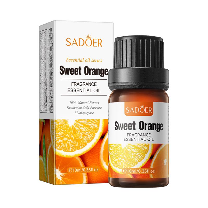 SADOER Aromatherapy Essential Oil Sakura Mint Vanilla Fragrance Massage Soothing Skin Care One Bottle Multi-Use Essential Oil