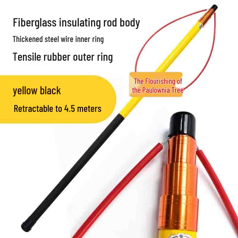 Telescopic Fiberglass Water Rescue Pole