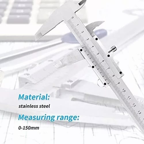 Portable Medical Vital Sign Stamp for Doctors and Nurses - High Resolution Caliper for Measuring Jewelry and Instruments