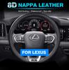 Compatible with Steering Wheel Covers for F Sport ES200 ES300 RX300 LS500h GS250 GS300 IS300 CT200h.