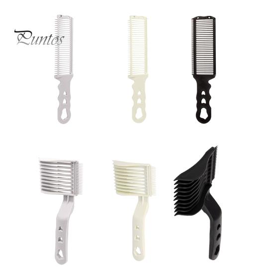 Barber Fade Comb Antistatický Hřeben pro muže zakřivené prolínání Flat Top Hair Clipper Guide Haircut Hřeben Domácí Salon Profesionální Kadeřnický Styling Hřeben