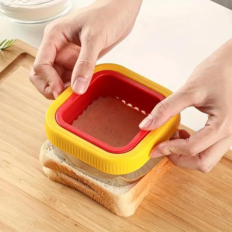 6 Styles 1X Sandwich Cutter Bread Mold Toast Maker Cake Cookie Cutter Kitchen Breakfast Dessert DIY Tool Cookie Cutter
