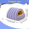 Bed Pet House Removable Hideaway Comfortable Soft Cat Nest for Indoor Cats Sleeping Resting