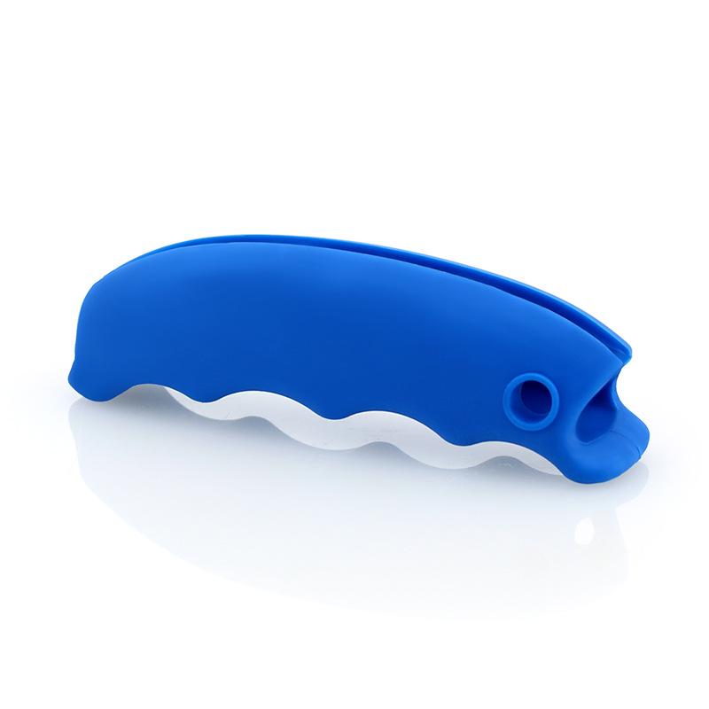 Large Silicone Handle Grip for Shopping Bags – Soft, Creative Travel Tote Holder
