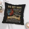 1 Piece Soft Linen Pillowcase, Birthday Thanksgiving Gift, Bedroom Sofa Decoration Pillowcase Without Pillow Core