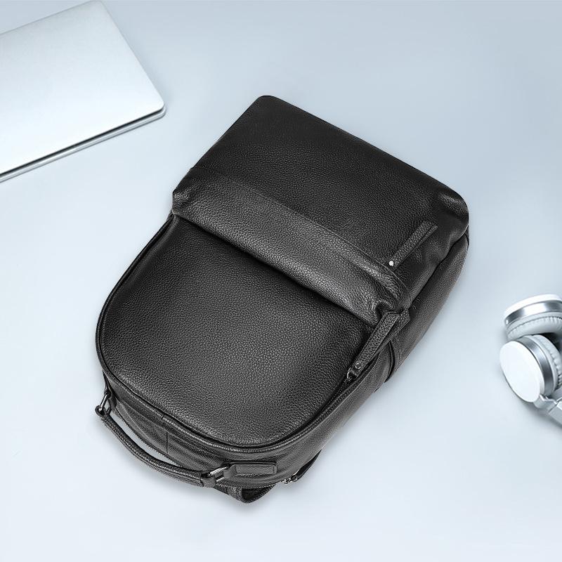 Rucsac din piele naturală Rucsac din piele naturală Rucsac de călătorie pentru bărbați ocazional