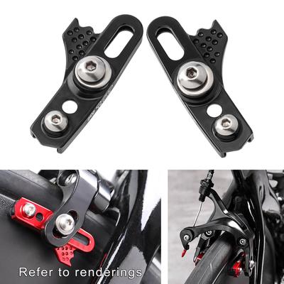Brake Blocks Pad Set C Type Pads Aluminum Alloy Replaceable Wear Resistant 1 Pair