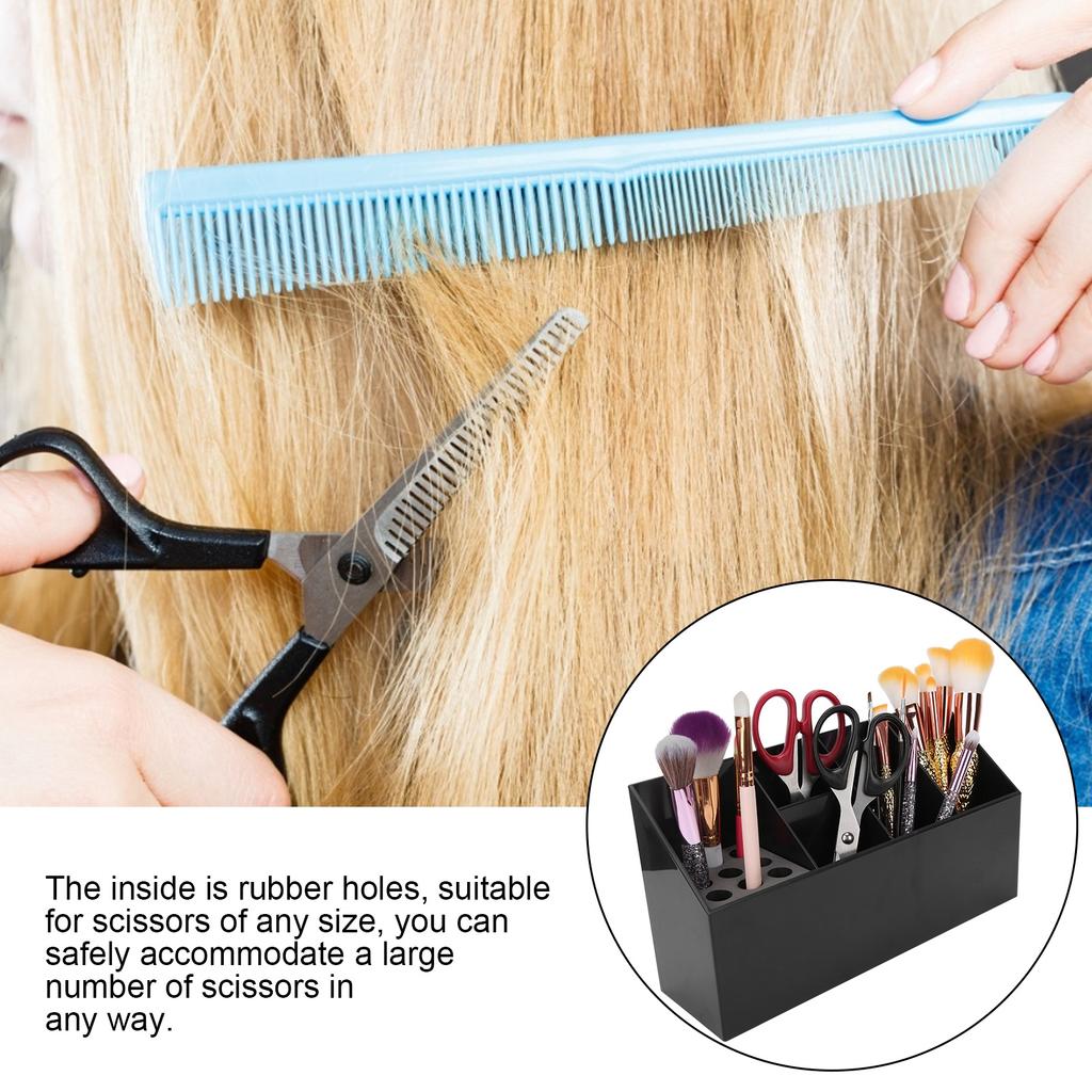Scissors   Holder Hairdressing Combs Hair Clips Hairdressing Tool Storage Box