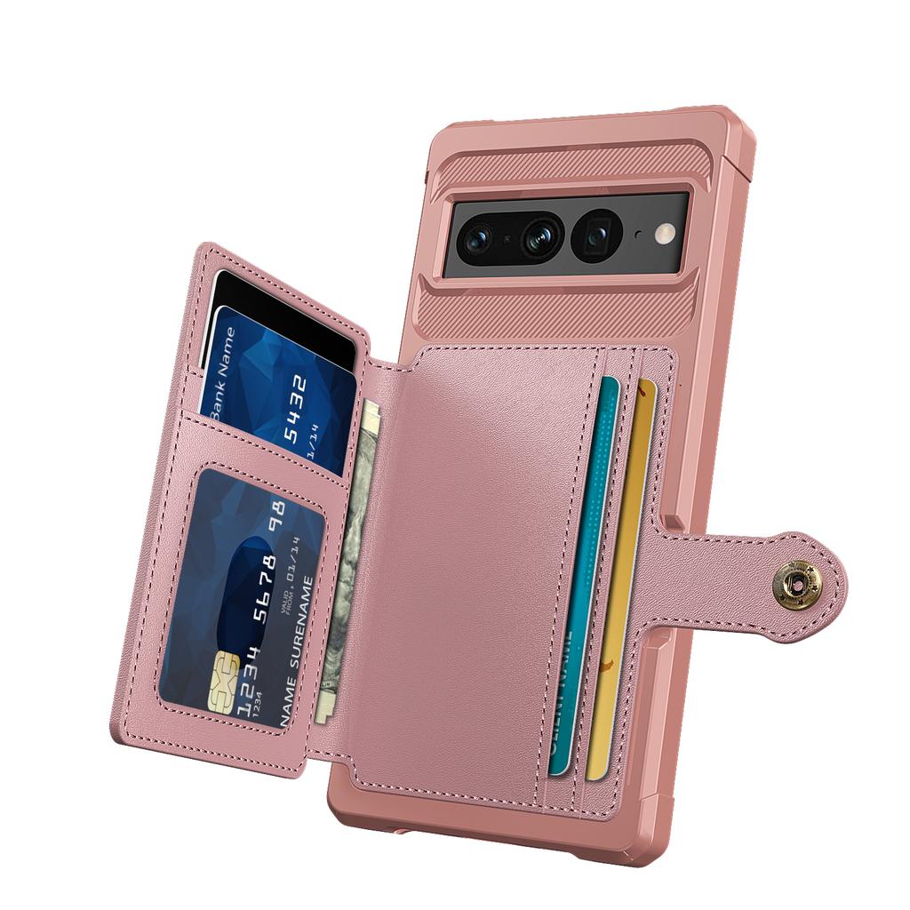 For Google Pixel 10 9 Pro XL 9 8 7 Pro 9A 8A 7A Case with Card Holder, Compatible with Magnetic Car Mount, Heavy Duty Shockproof
