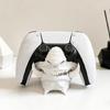 Gamepad Storage Stand with Open Single-Body Support, Decorative Teeth and Horns, and No Assembly Required for Desktop Use