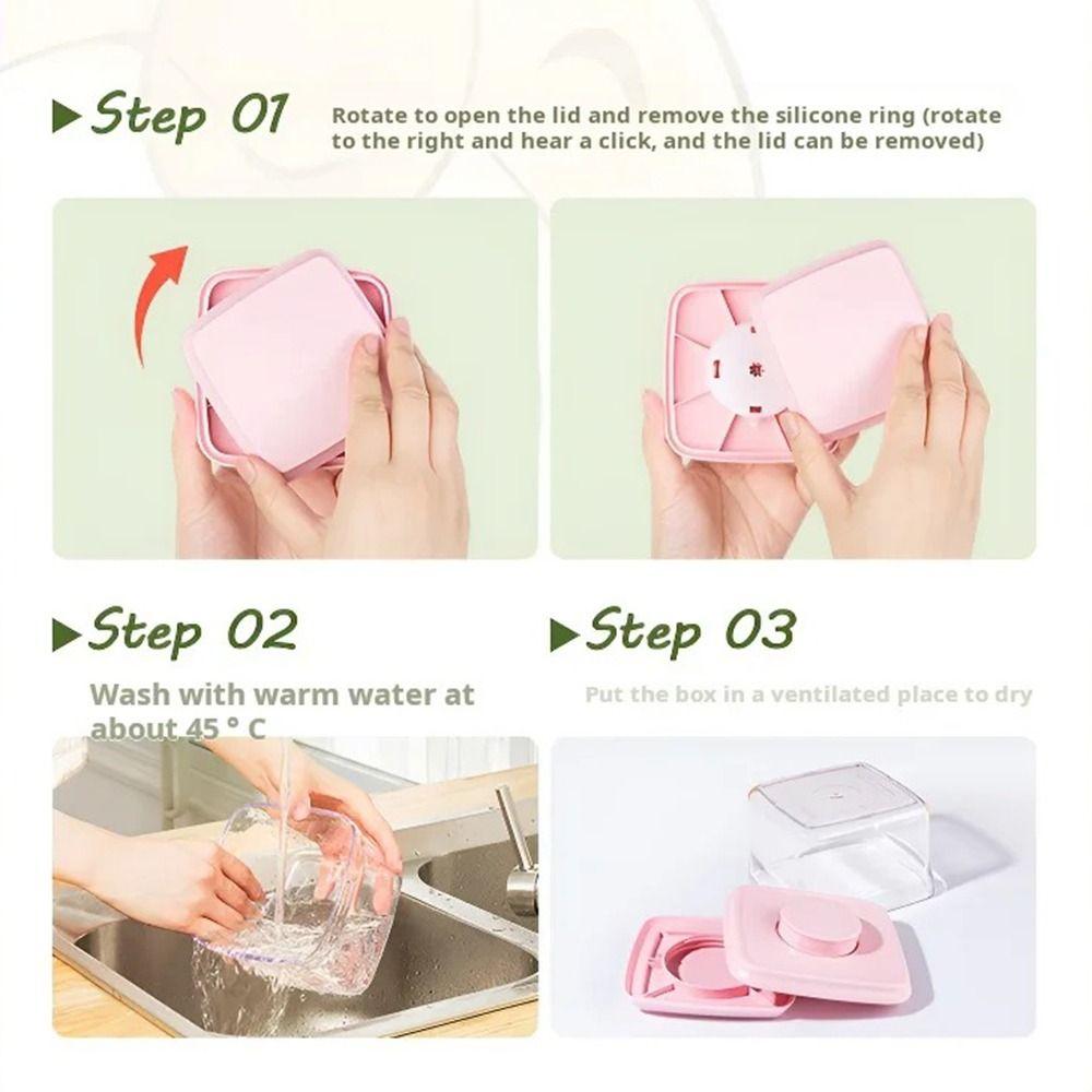 Lebensmittelechte luftdichte Lebensmittelbehälter Versiegelt Auslaufsicher Küchenaufbewahrungsglas mit Deckeln Abnehmbar Ein-Knopf-Öffnung