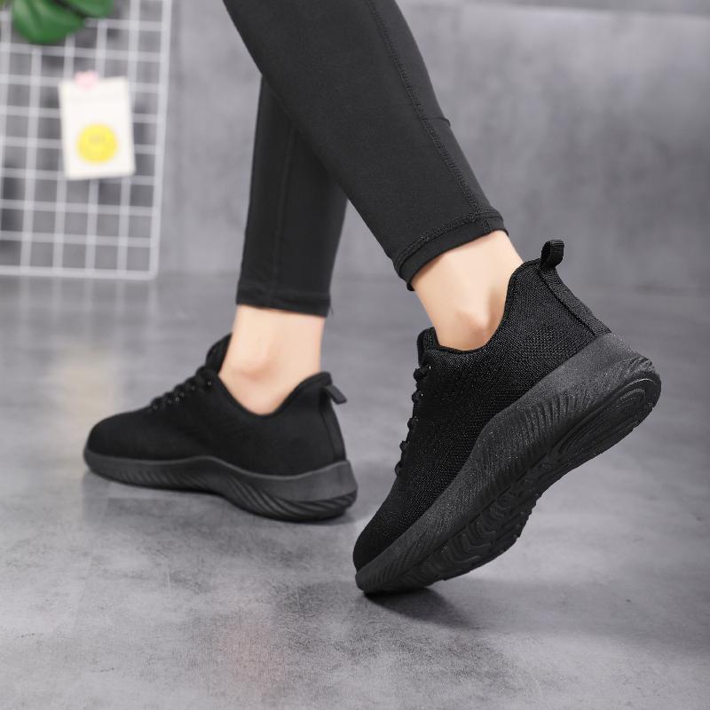 Dámské ultralehké, velké velikosti, prodyšné, síťované, outdoorové boty, jaro/podzim, velikost 35-41