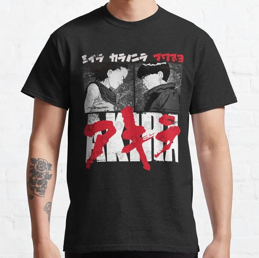 Akira Tričko Pánské Dámské 100% Bavlna Nadměrná Velikost O-Krk Streetwear Móda Oversized Ležérní Cool Potisk Japonské Anime Unisex Trička