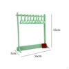 Creative Earring Display Stand, Earrings Storage Rack, 8 Mini Hangers Jewelry Organizer for Women