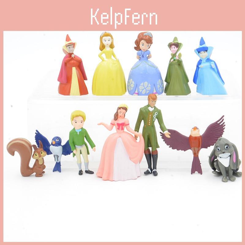Captivating 12pcs Sofia The First Princess Model Toys Ideal For Cake Decorations