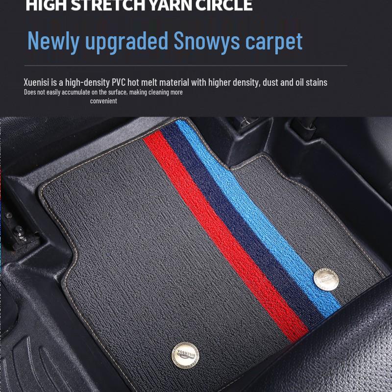 2025 Ford Series TPE Waterproof Dirt-Resistant Floor Mats