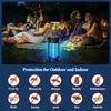 Nou ucigaș de insecte solar lampă capcană țânțari UVA multi-exterior portabil lumină de noapte lampă ucigaș de țânțari de grădină fără radiații