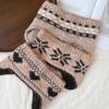 Snowflake Knitted Ear Cover Warm Ear Warmer New Winter Earmuffs  Women