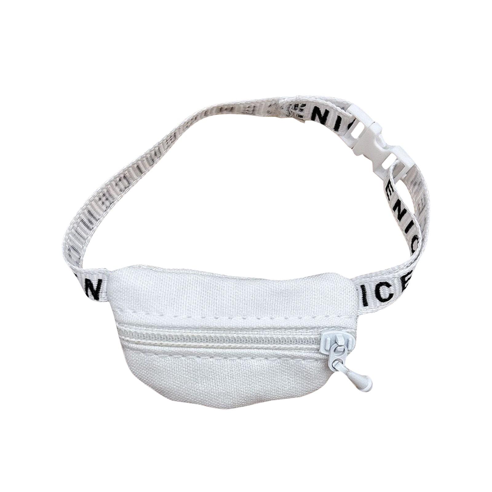 

Интересная маленькая тканевая сумка, подходящая для 17 см (10-20см) Куклы, Аниме Плюшевые Игрушки И Милые Аксессуары, Милая Сумка для Кукол One Size белый