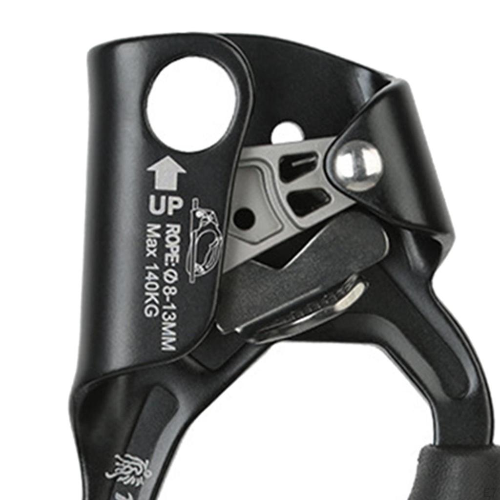 Steigklemme Legierung Langlebig Tragbar Leicht Ergonomisch für Bergsteigen 8~12mm Seil, Klettern, Baumpfleger ,