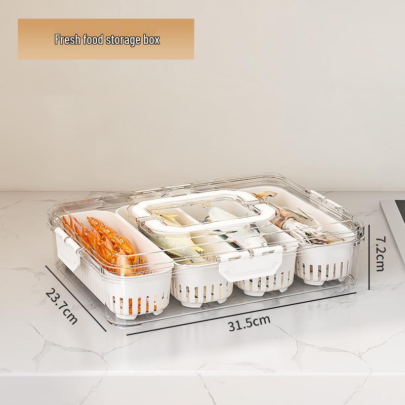 Household Plastic Egg and Food Storage Drawer