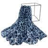 Hijab Fashion con Stampa Leopardo per Donna Sciarpa Lunga Stampata in Filato di Bali Turbanti Musulmani per Donna Sciarpa Hijab Femme Musulman