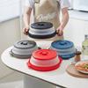 Folding Silicone Microwave Cover Oil-proof Fresh-Keeping Cover  Kitchen Gadgets