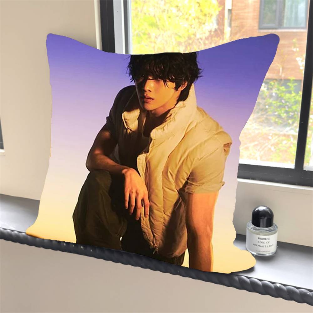 1PC Popular Korea Kpop Band R-Riize Pillow Case Square Bedroom Sofa Leisure Comfort Cushion Car Home Decoration