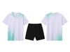 Quick-Dry Ice Silk Sports Set: Running & Football Training Suit