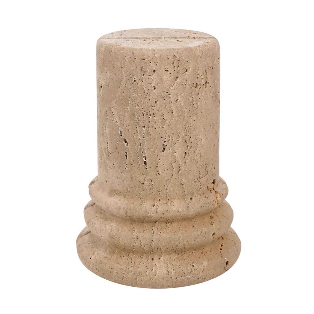 Hestia Travertin Buchstütze (Packung mit 2)