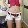 Women's Summer 2025 Niche Design Black Low-Waist A-line Denim Ultra-Shorts