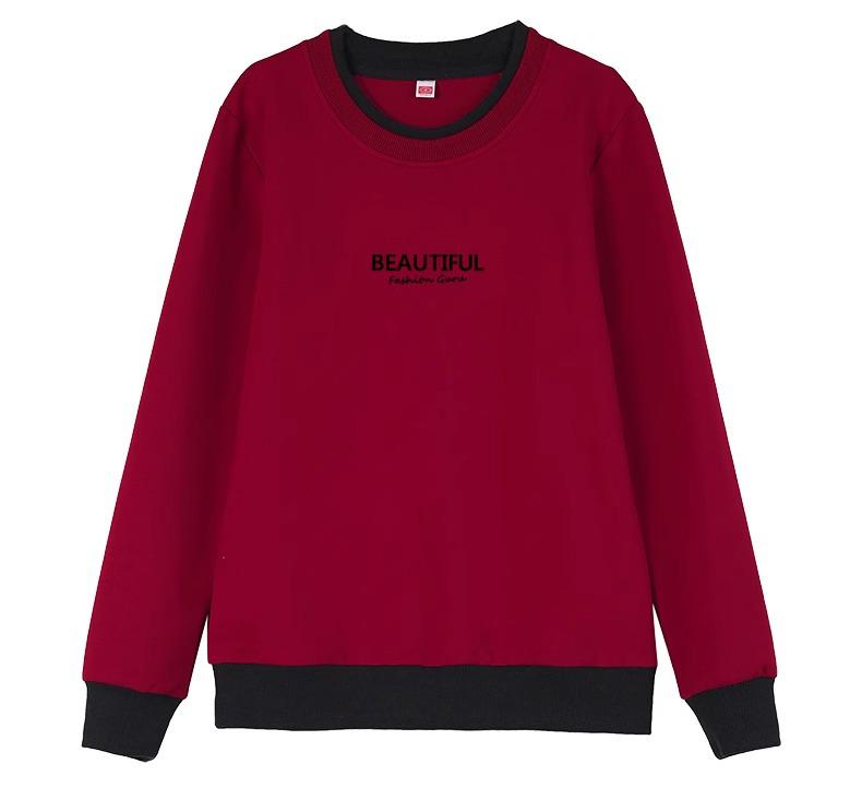 Women's Long-Sleeve T-Shirt, Spring/Fall 2025, Fashionable Loose Fit, Belly-Covering Versatile Top