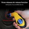 Car Tire Digital Barometer Lcd Electronic Tester Digital Tyre Air Pressure Gauge Yellow Tire Manometer Barometers Tester Tool