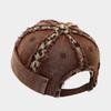 Cappellino Streetwear con Stampa Leopardo, Finitura Lavata e Vestibilità Regolabile per Stile Hip Hop Uomo Donna