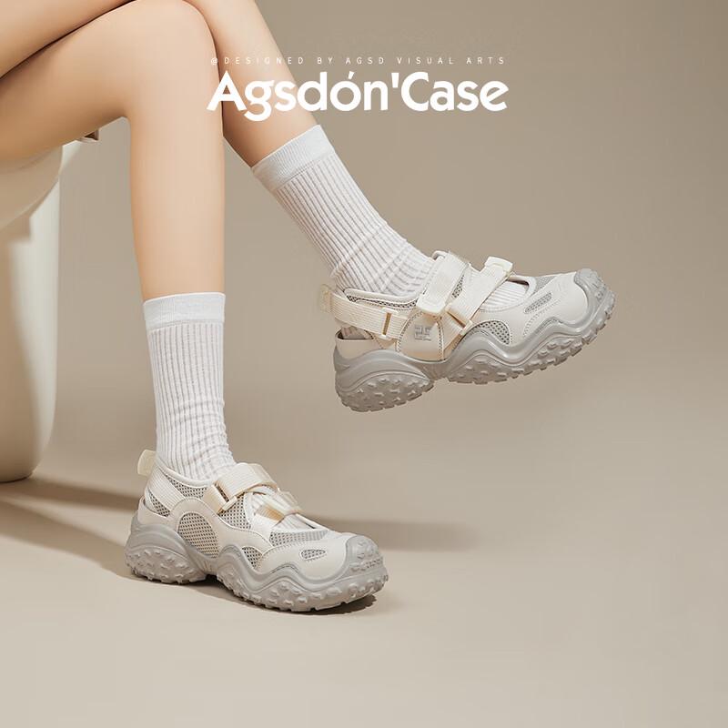 Agsdon Women s Lightweight Breathable Sport Sandals EU 37