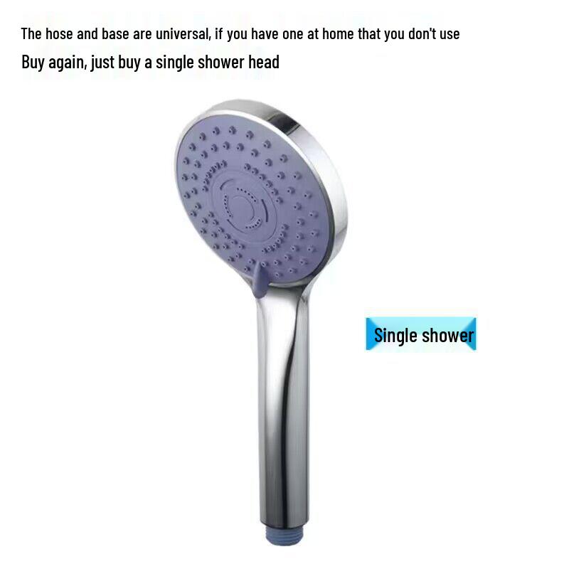 Hans Rain Shower Head Set - Single Head Booster with Faucet & Water Heater Compatibility