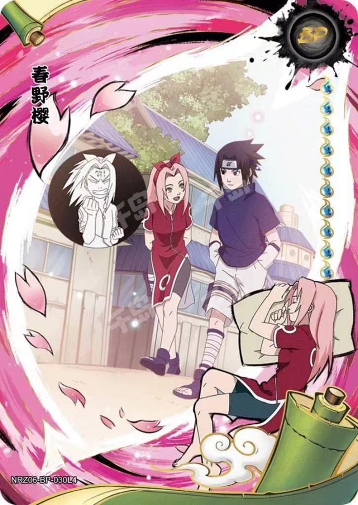 Genuine Kayou Naruto BP Card 1-34 Series Tsunade Naruto Namikaze Minato Hyuga Hinata Rare Anime Collection Cards Gifts Toys