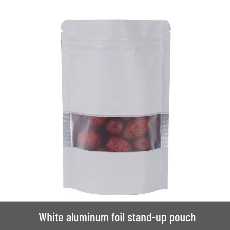 Colored Window Aluminum Foil Stand-Up Food Pouches