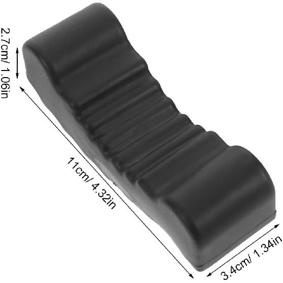 Yardwe 2 Pcs Jack Stand Rubber Pads 6 Ton, Jack Pad Adapter, 4.3x1.3x1 Inch, Car Rubber Block