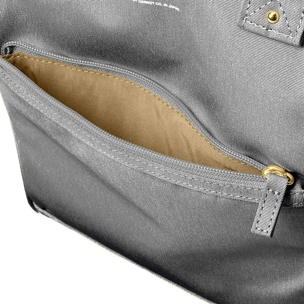 Rucksack mit Verschluss A4 SPS GUB3014Z Hellgrau Einheitsgröße [anello GRANDE] (S) Verschluss/wasserabweisend/mehrfach Stauraum