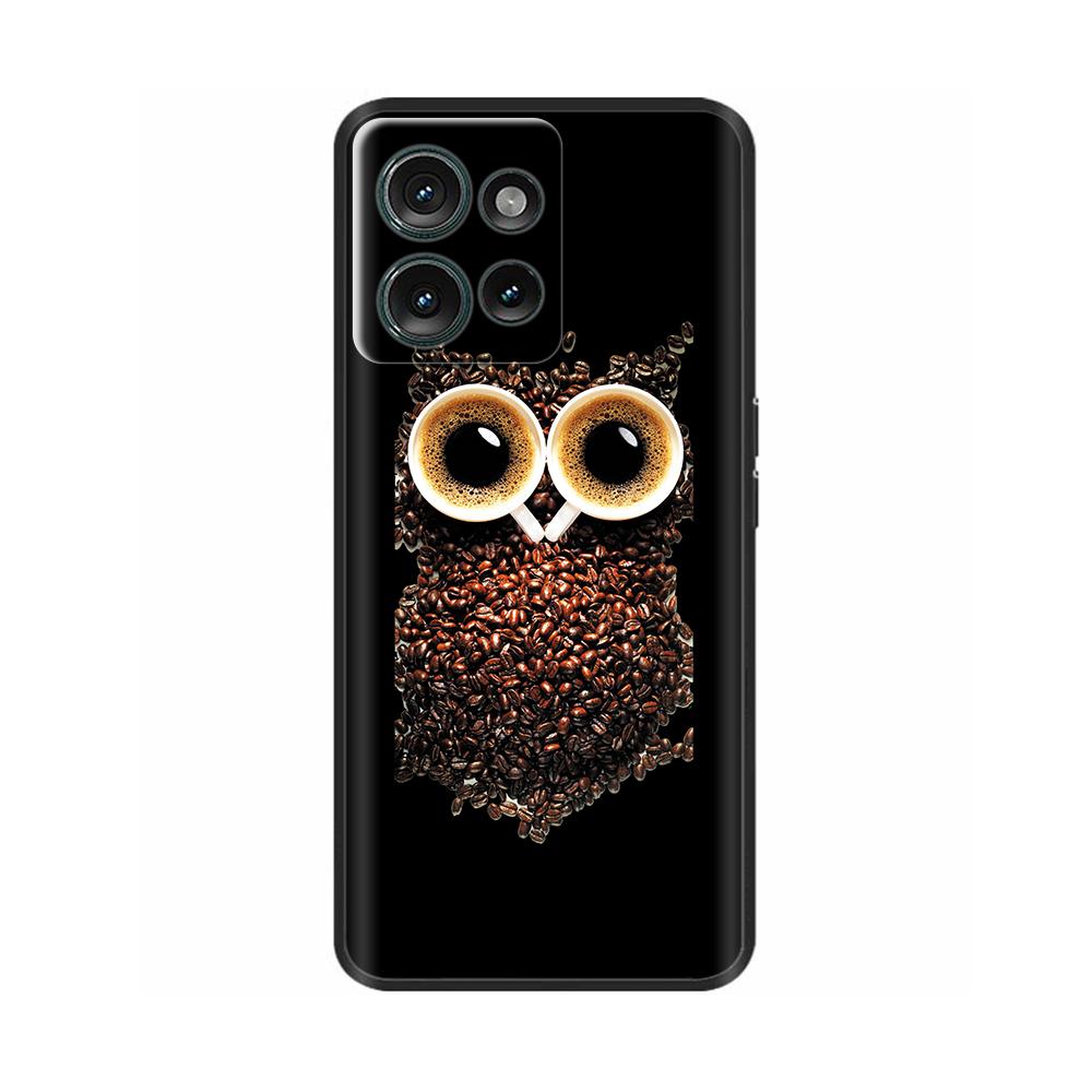 Black Case For Motorola MOTO Edge 50 5g Back Cover Phone Case For MOTO Edge 50 Edge50 Soft Silicone Bumper Shockproof Para Coque