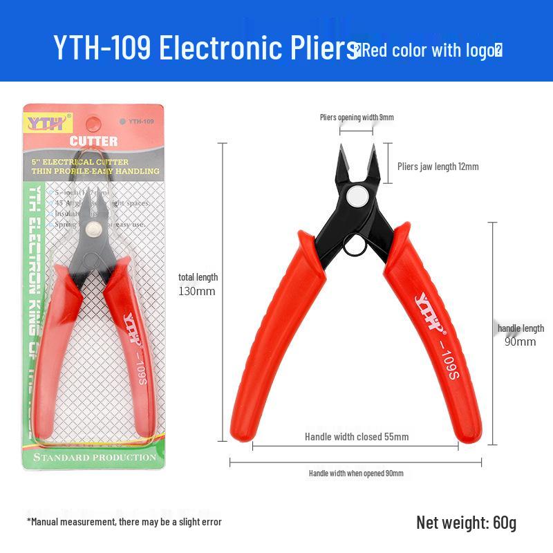 109S RuYi Multi-Functional Angled Jaw Pliers for Model Sprue and Gundam Tools
