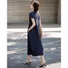 Elegant V-Neck A-Line Sleeveless Summer Dress