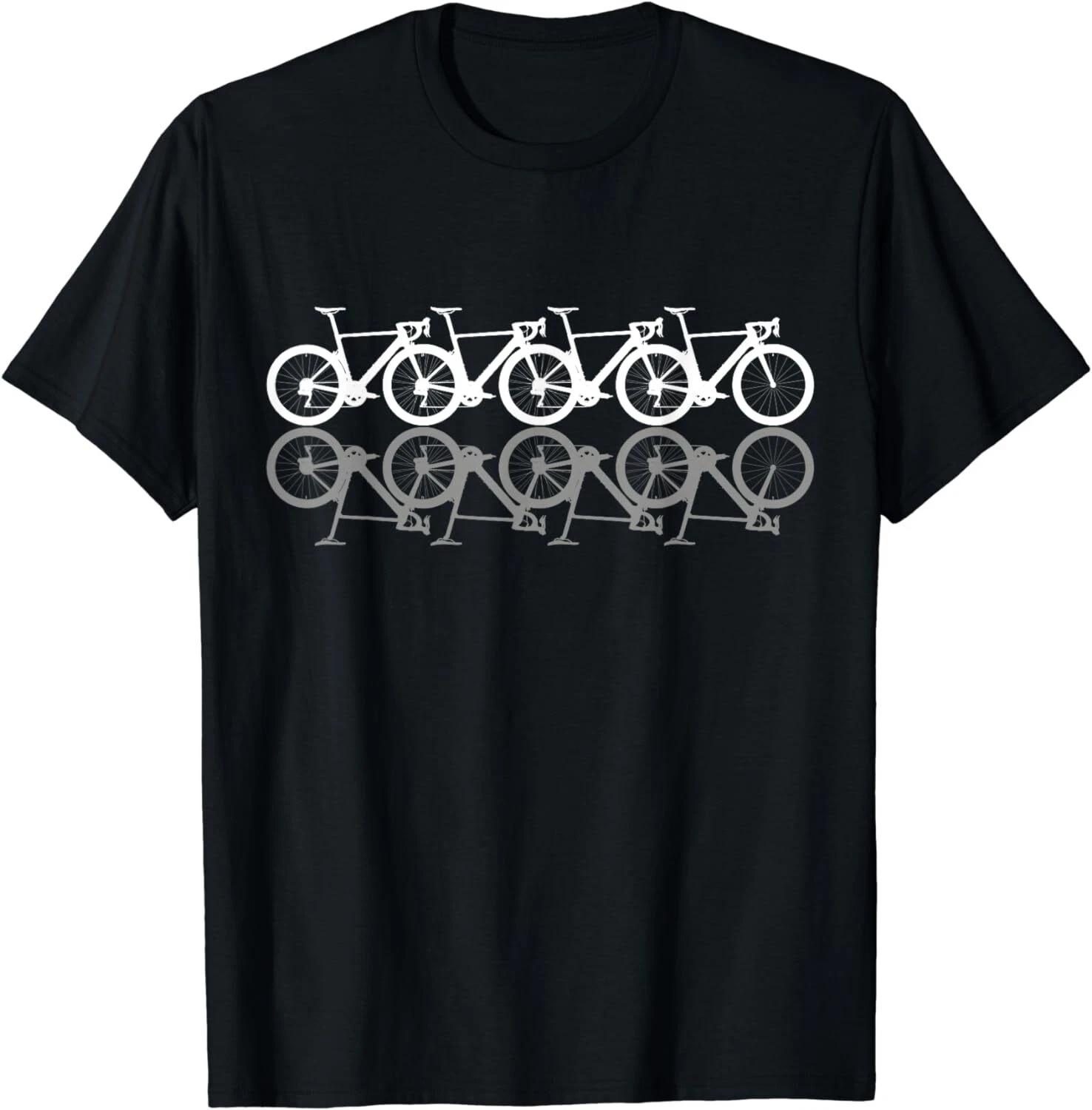 Bicycle Road Bike Racing Retro Cycling Cyclist Gift Unisex T-Shirt 2XL