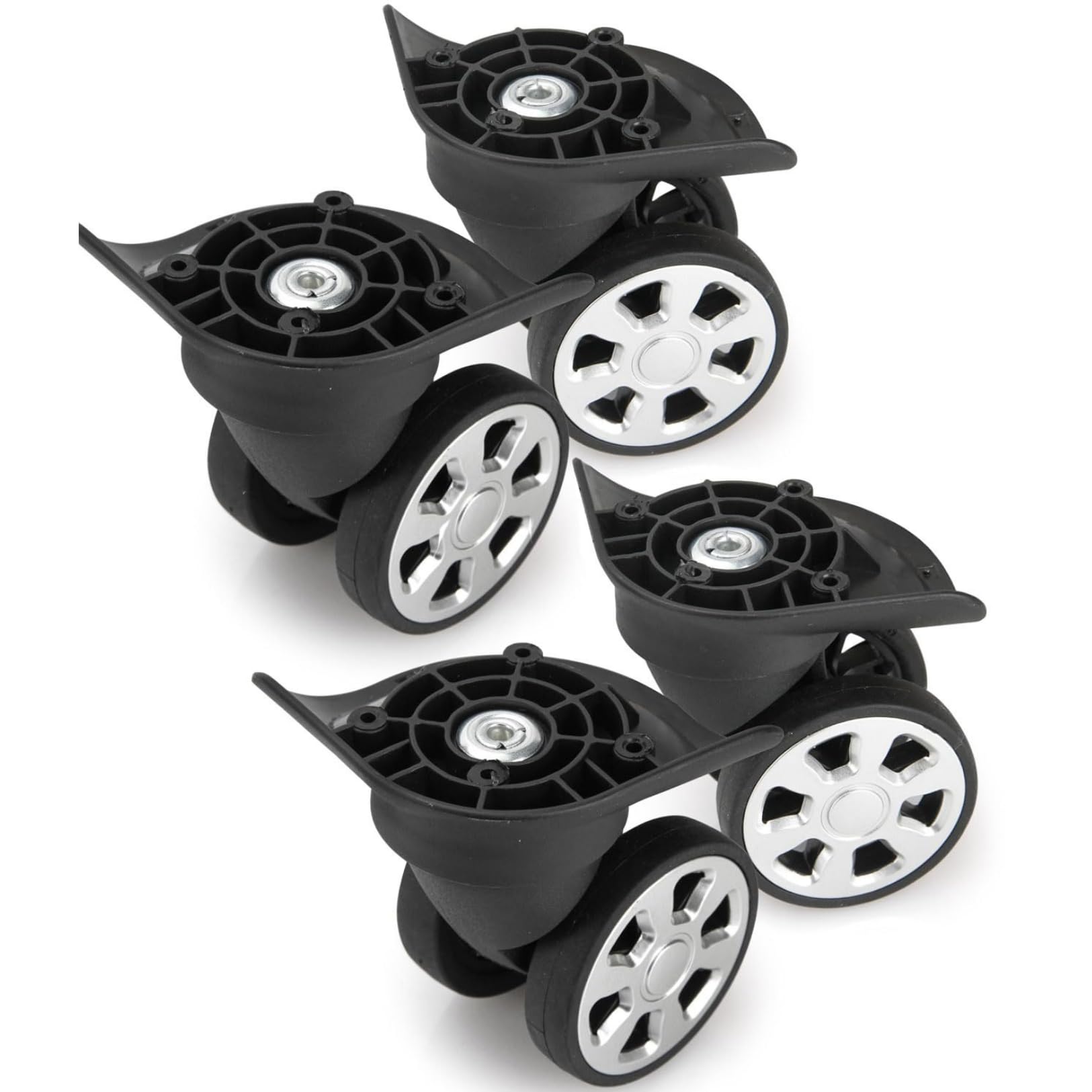 

Колеса для чемодана PLEAVIT, Замена/Ремонтные колеса, Тихие, Вращение на 360 градусов, Запчасти для ремонта дорожной сумки, 045, Набор из 4 шт.