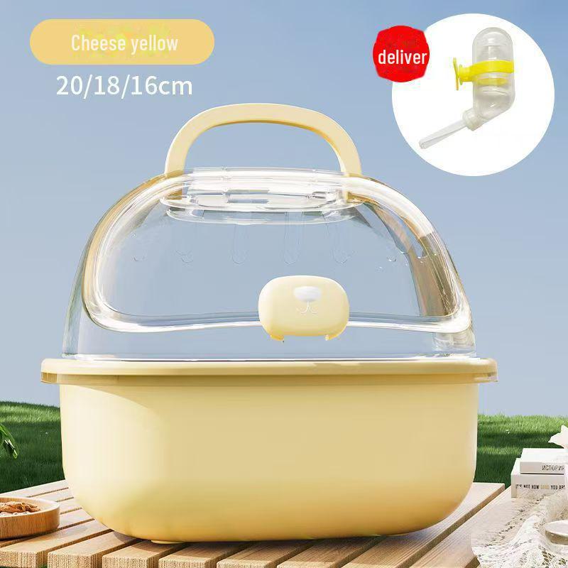 Luxury Transparent Hamster and Squirrel Carrier Bag