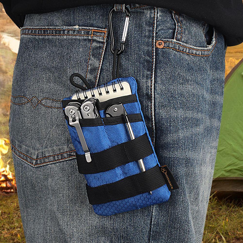 Oxford Hiking Outdoor Coin Purse Large Capacity Camping Storage Wallet EDC Pouch Wallet  Unisex