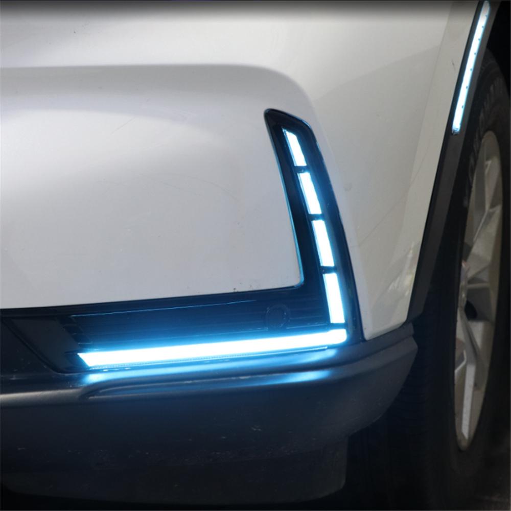 2PCS  LED Daytime Running Light Fog Turn Signal Light For Honda CR-V 2023 2024