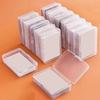 New Large Capacity Card Storage Box Dustproof Multifunctional Cards Storage Container with Lid Transparent Plastic Box